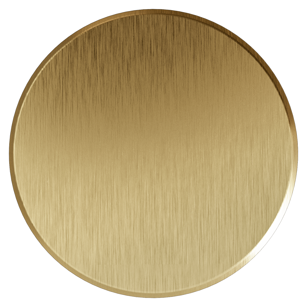 Brushed Brass PVD swatch